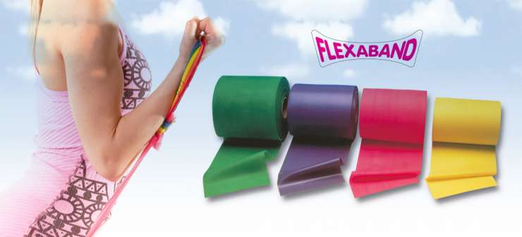 Flexaband für Fitness-Figurtraining