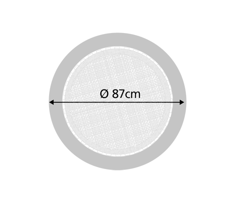 Durchmesser-87cm-Trimilin Kindertrampolin