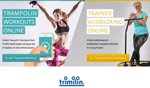 Trampolin Workouts Online Kurs